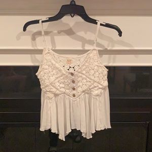 Surf gypsy small white tank